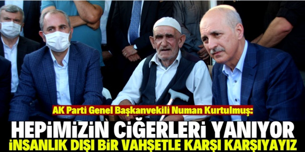 Kurtulmuş, Konya'da silahlı saldırıda öldürülen 7 kişinin ailesine taziye ziyaretinde bulundu