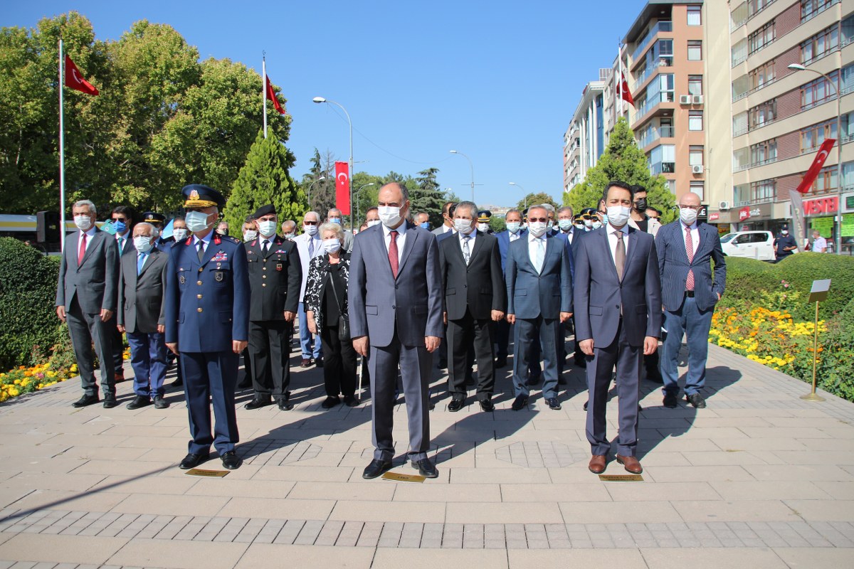 Atatürk'ün Konya'ya gelişinin 101. yıl dönümü törenle kutlandı