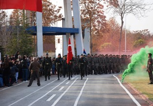 Jandarma'da yemin töreni coşkusu