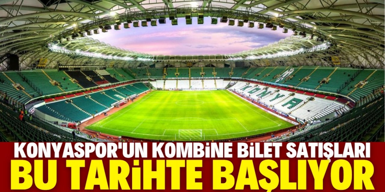 Konyaspor'un yeni sezon kombine bilet fiyatları açıklandı