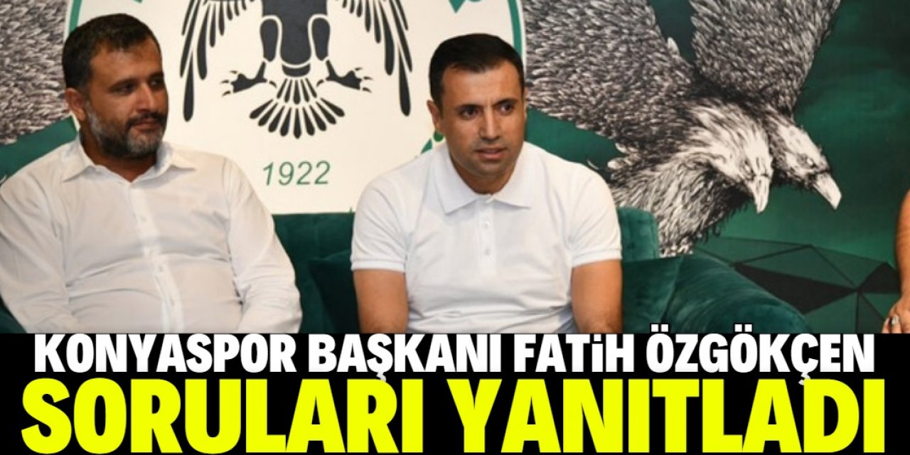 Başkan Özgökçen tüm soruları yanıtladı 