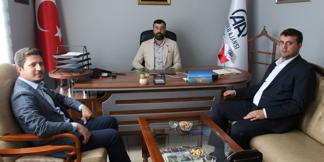 AK Parti Konya Milletvekili Özboyacı, AA Konya Bölge Müdürü Yerlikaya'yı ziyaret etti