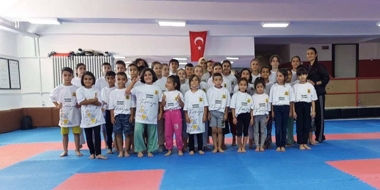Seydişehir’de yaz spor okullarına yoğun ilgi
