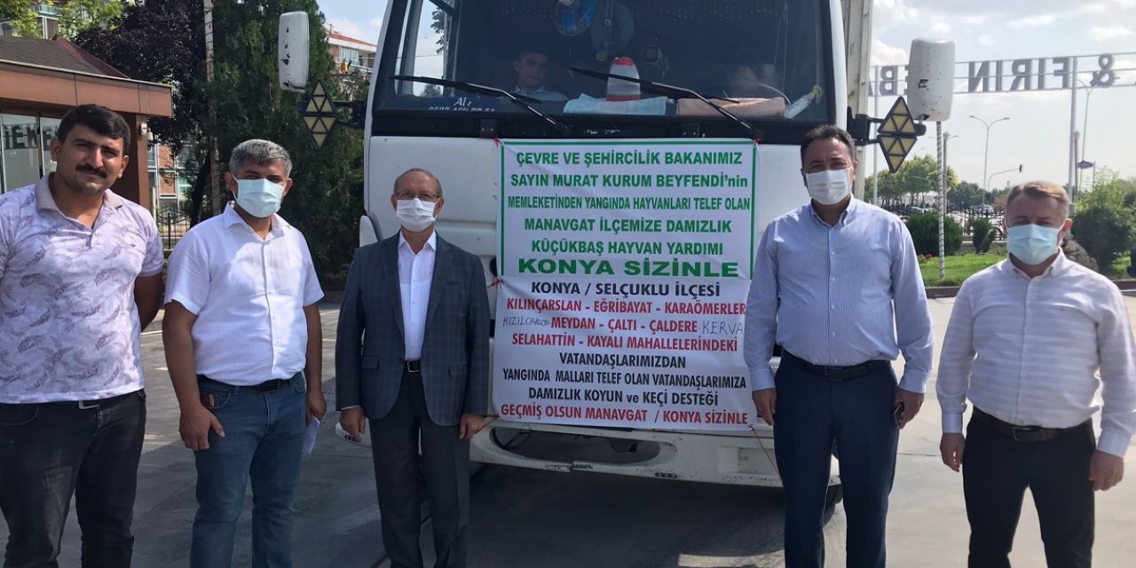 "Konya yardımlaşmanın sembolü oldu"