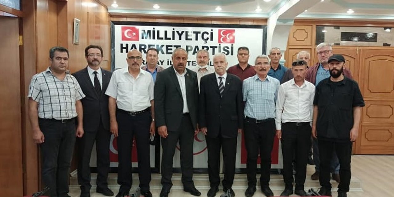 Mhp Selçuklu’dan Küçükdoğru’ya ziyaret