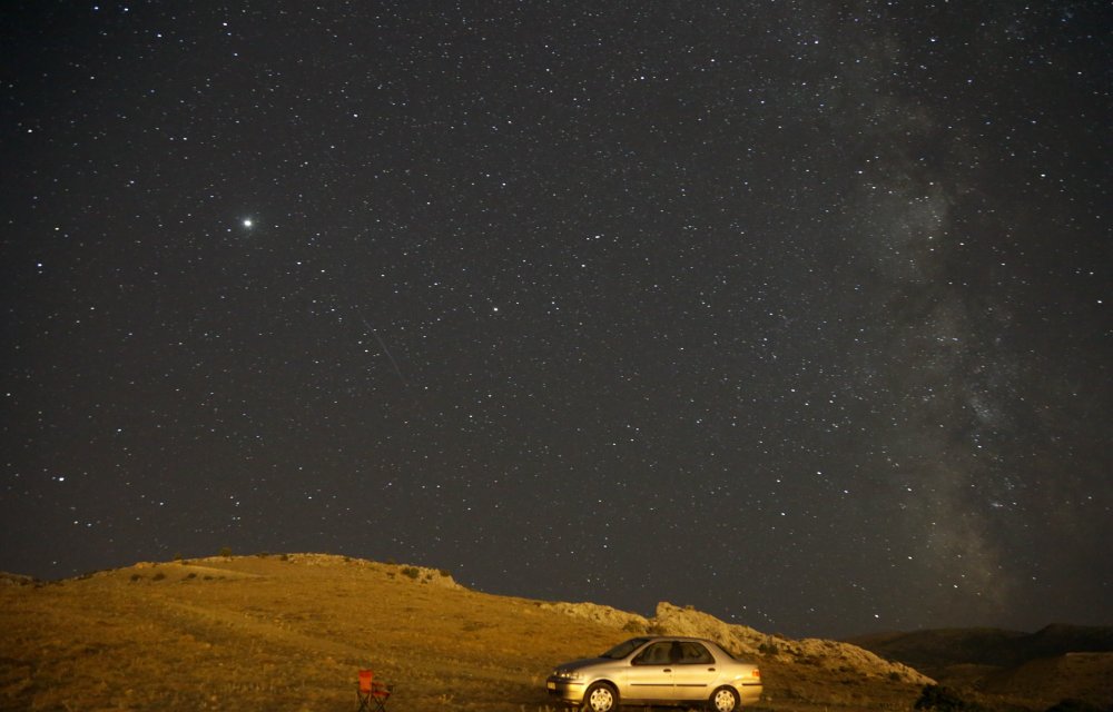 Konya’da meteor yağmuru gerçekleşti