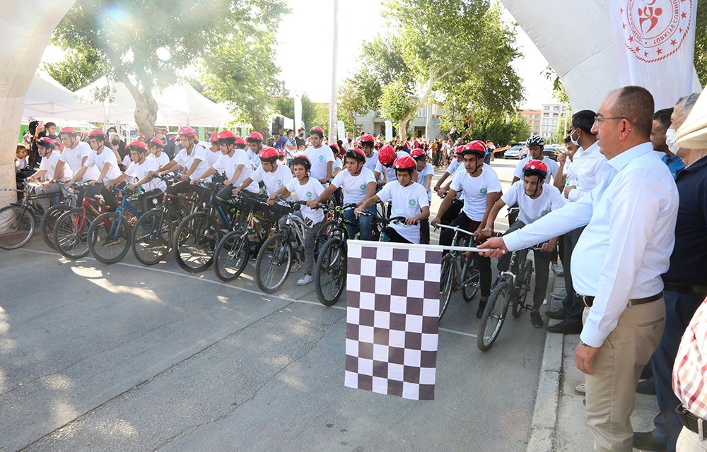 Meram’da bisiklet heyecanı yaşandı