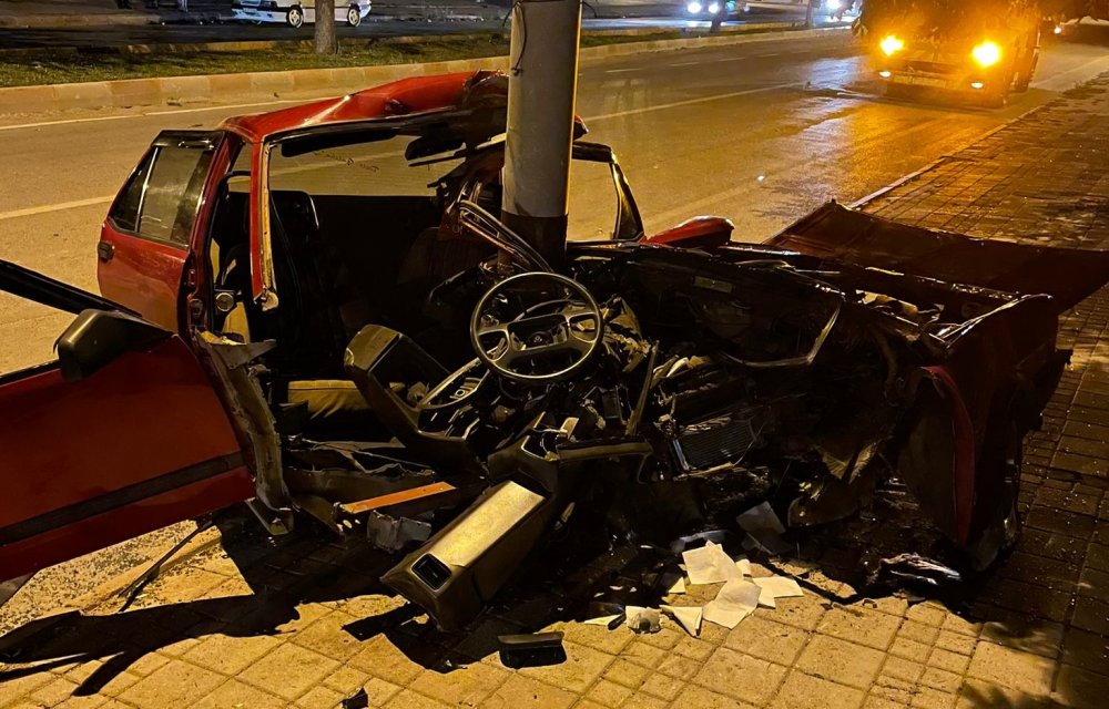 Akşehir’de trafik kazası: 1 yaralı