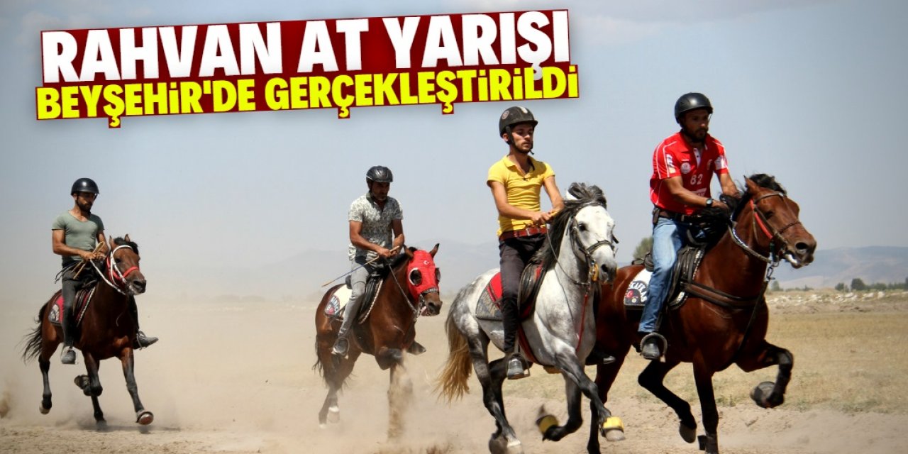 Beyşehir'de 22. Rahvan At Yarışları gerçekleştirildi