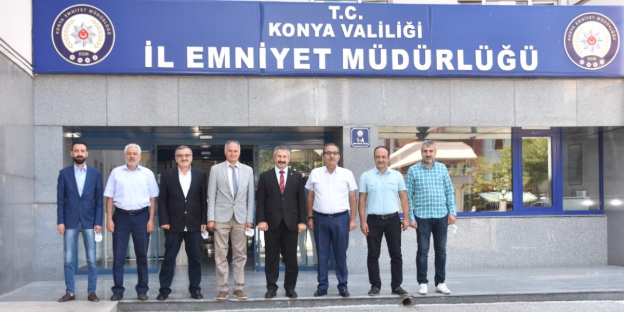 TSYD Konya'dan Dinç'e hayırlı olsun ziyareti