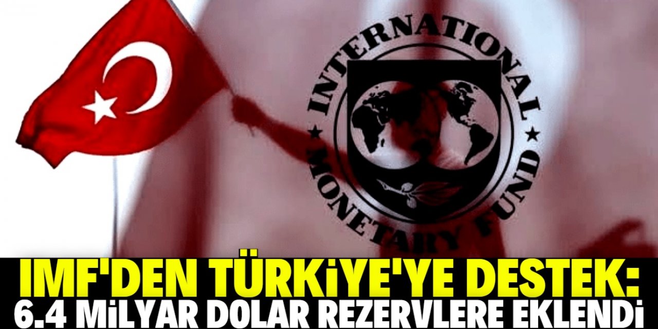 IMF’nin Türkiye'ye gönderdiği para rezervlere eklendi