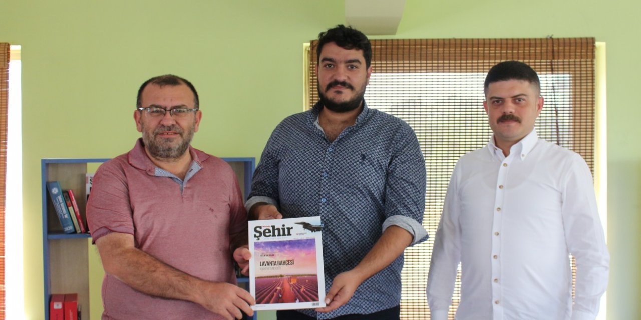 İMO Konya'dan gazetemize ziyaret