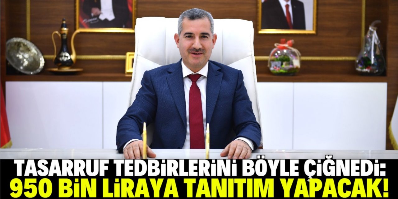 Belediye Başkanı 950 bin TL verip TV'ye çıkacak