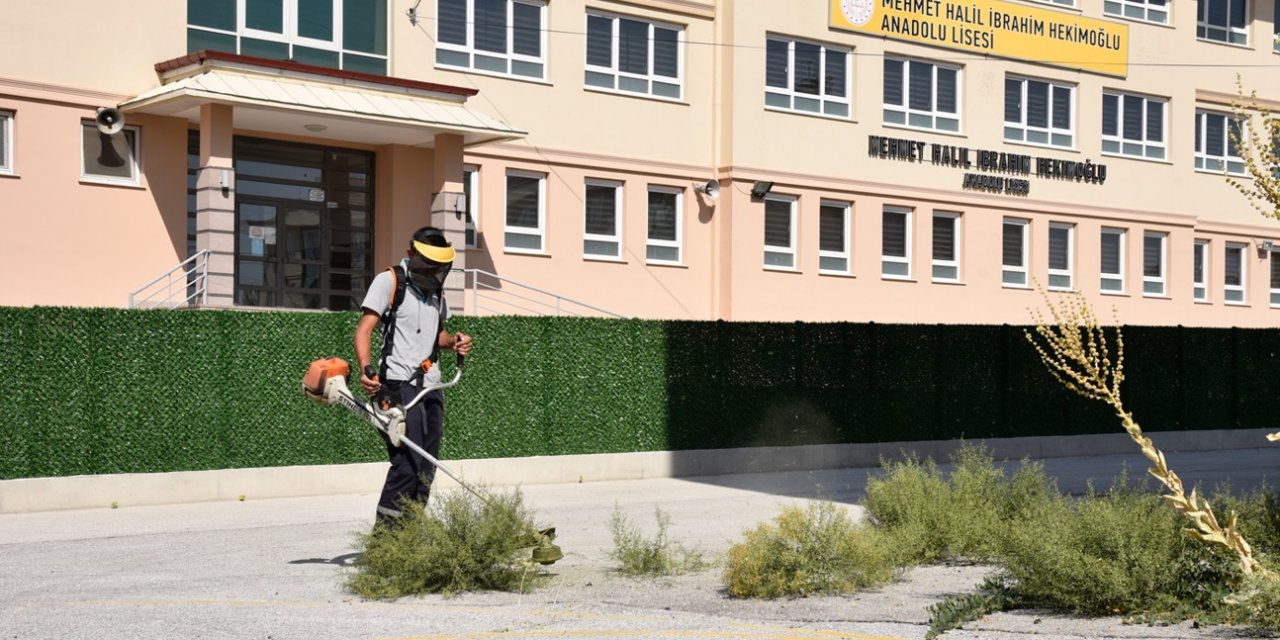 Selçuklu'da okullar eğitim yılına hazır