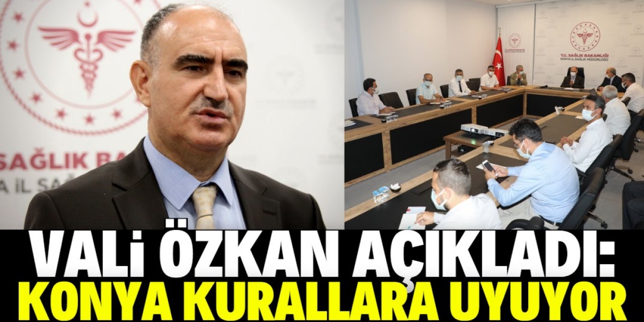 "Konya'daki düğünlerde ortak kaplardan ikram yapılmıyor"