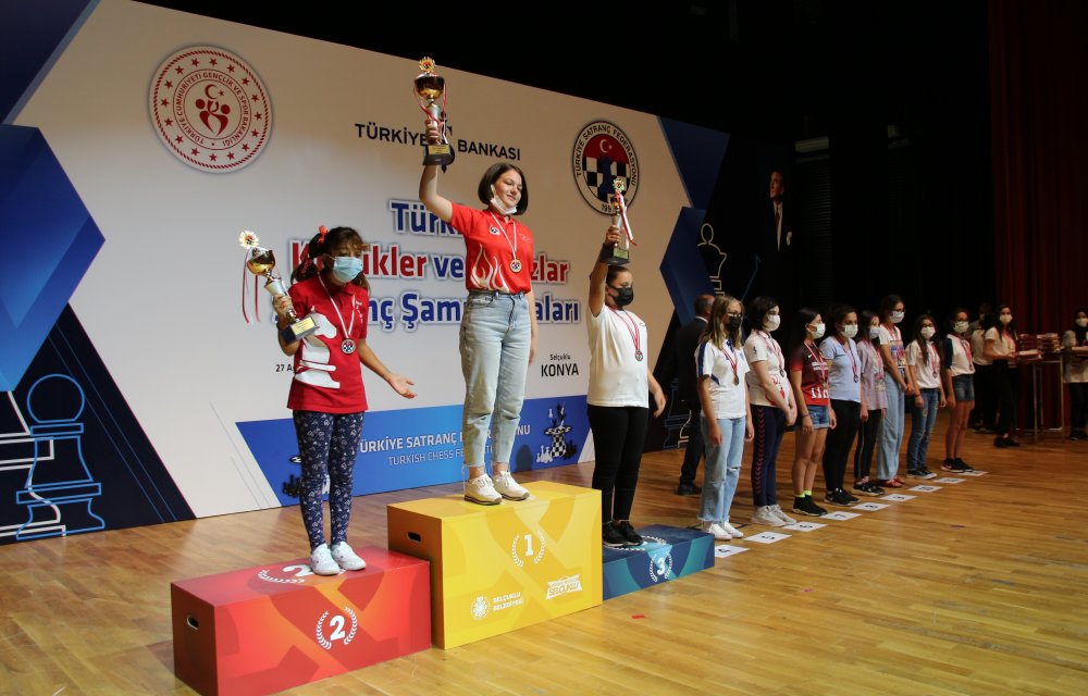 Türkiye Küçükler ve Yıldızlar Satranç Şampiyonası sona erdi