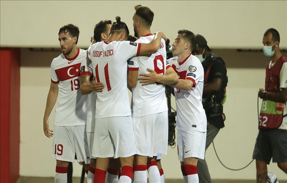 A Milli Futbol Takımı, Cebelitarık deplasmanında ikinci yarıda bulduğu gollerle kazandı