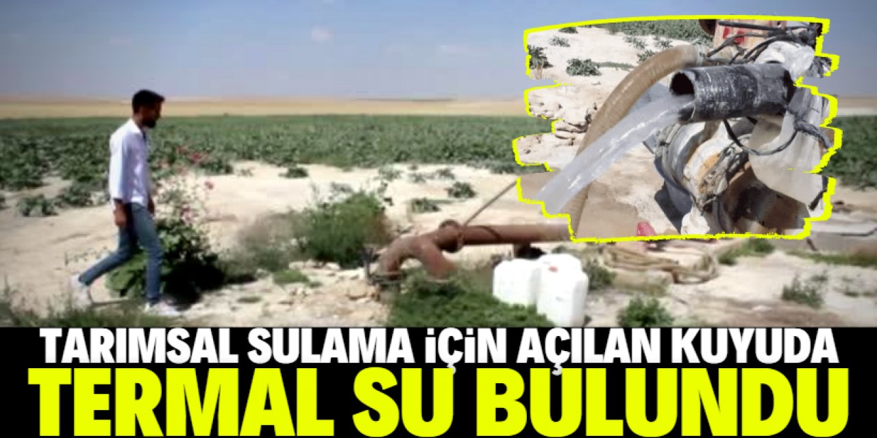 Üç Obruk mevkiinde açılan kuyularda termal su bulundu