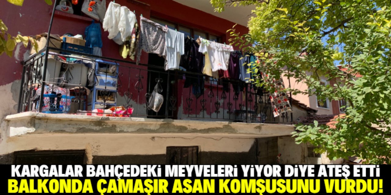 Konya'da balkonda çamaşır asan kadın, komşusu tarafından kazara vuruldu