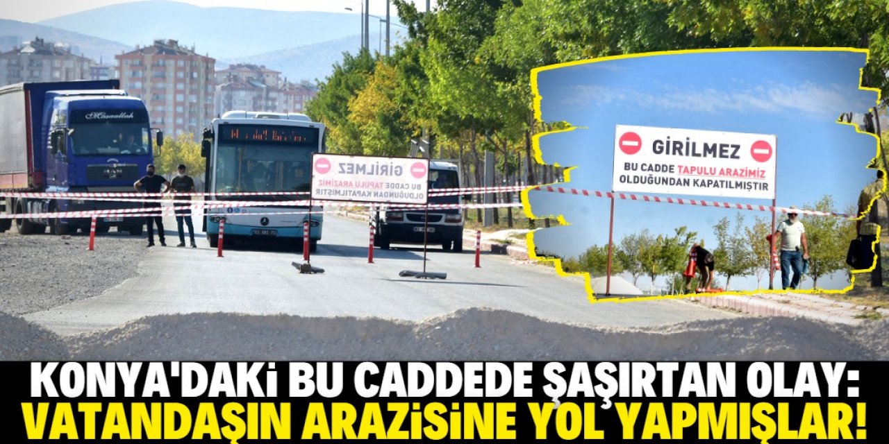 Arsasından geçen yolu ulaşıma kapattı