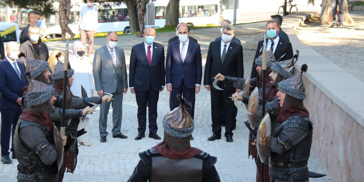 KKTC Cumhurbaşkanı Ersin Tatar, Konya'da ziyaretlerde bulundu