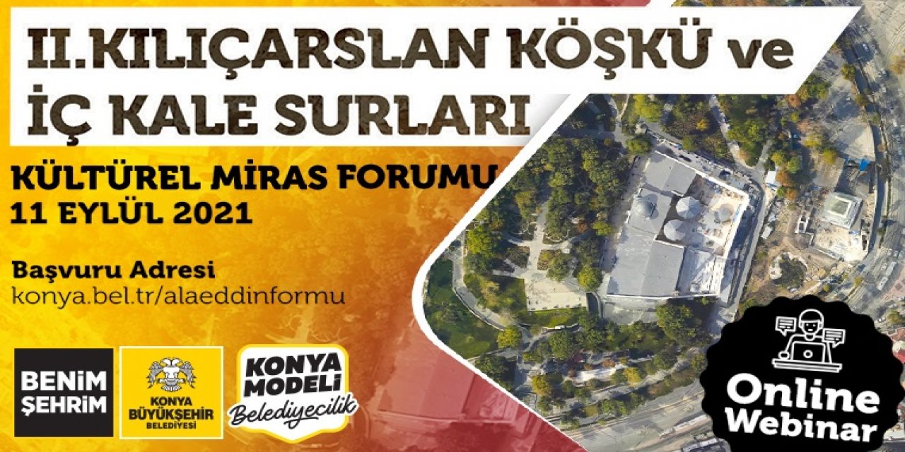 Aleddin Köşkü için forum düzenlenecek