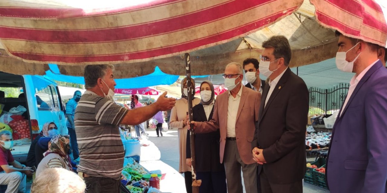AK Parti Milletvekili Orhan Erdem Seydişehir'i ziyaret etti