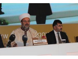 Mehmet Görmez: Dini İçeriklerin Sanat Eserlerine Konu Edilmesi Desteklenmeli