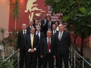 Ab'den 15 Büyükelçi Gaziantep Üniversitesi'ni Ziyaret Etti