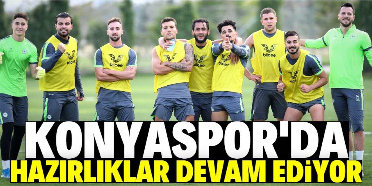 Konyaspor'da Giresunspor maçı hazırlıkları