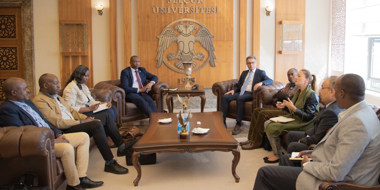 Selçuk Üniversitesi Ruanda heyetini ağırladı