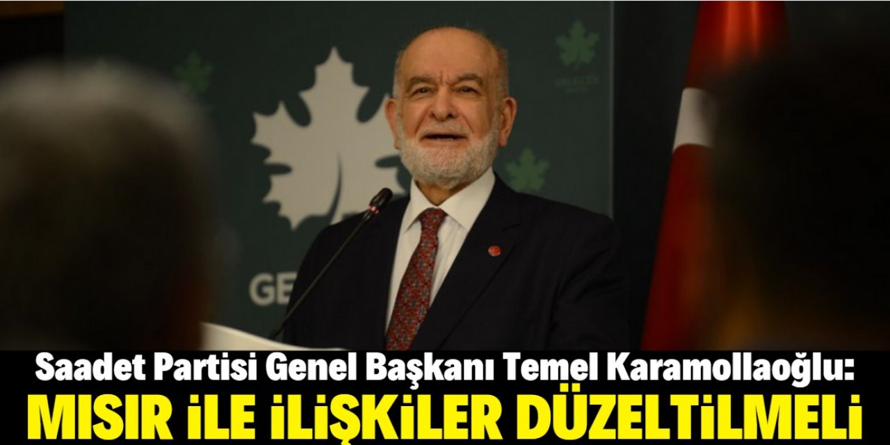 “Mısır ile ilişkilerin düzeltilmesinde fayda var”