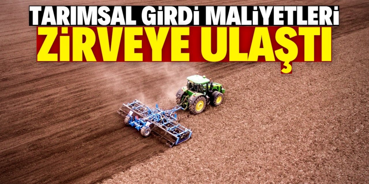 Tarımsal girdi maliyetlerinde rekor artış