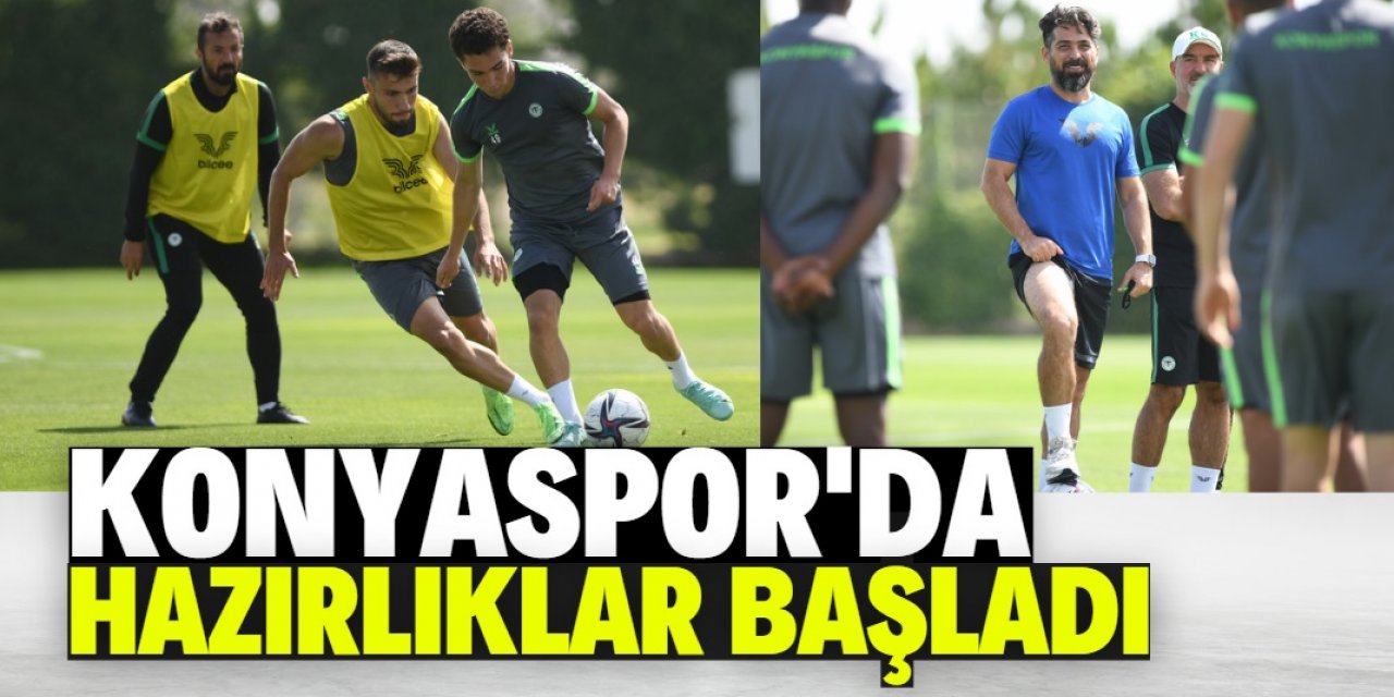Konyaspor, Trabzonspor maçı hazırlıklarına başladı