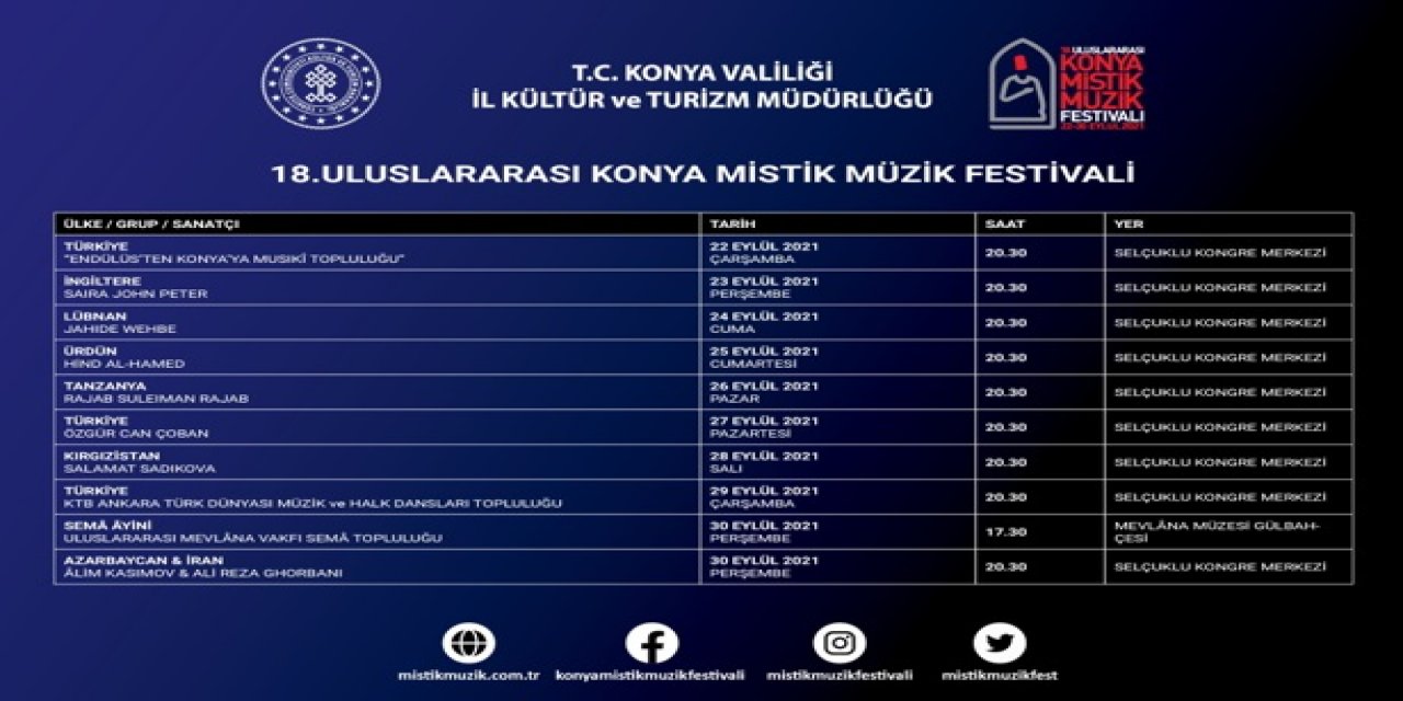 Mistik Müzik Festivali yarın başlıyor