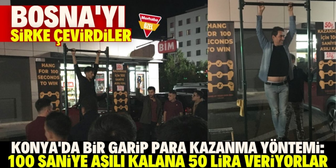 Konya'da günün tarzanını bu oyunla seçiyorlar!