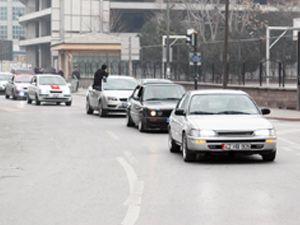 PKK terörüne konvoylu protesto