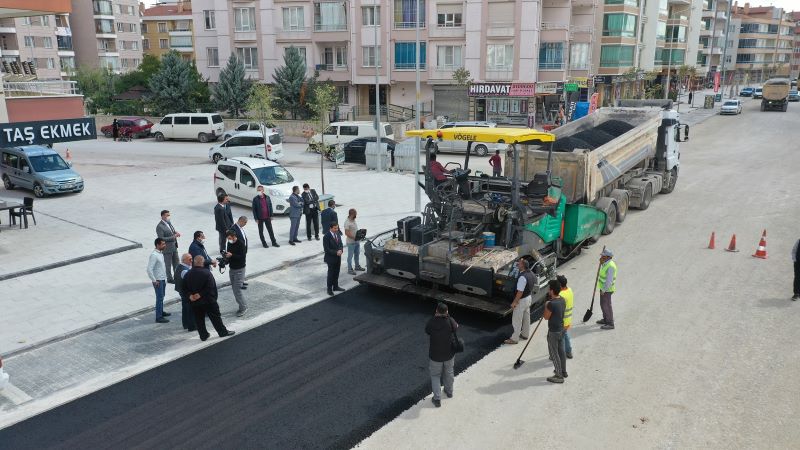 Küçükkumköprü  Caddesi yenileniyor