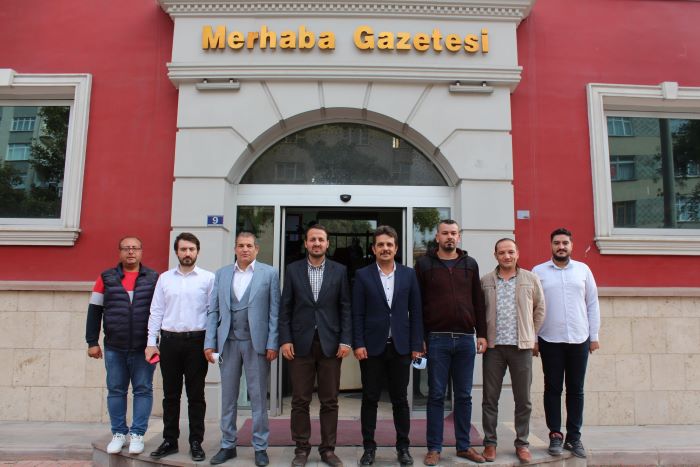 Gelecek Partisi Meram'dan Merhaba'ya ziyaret