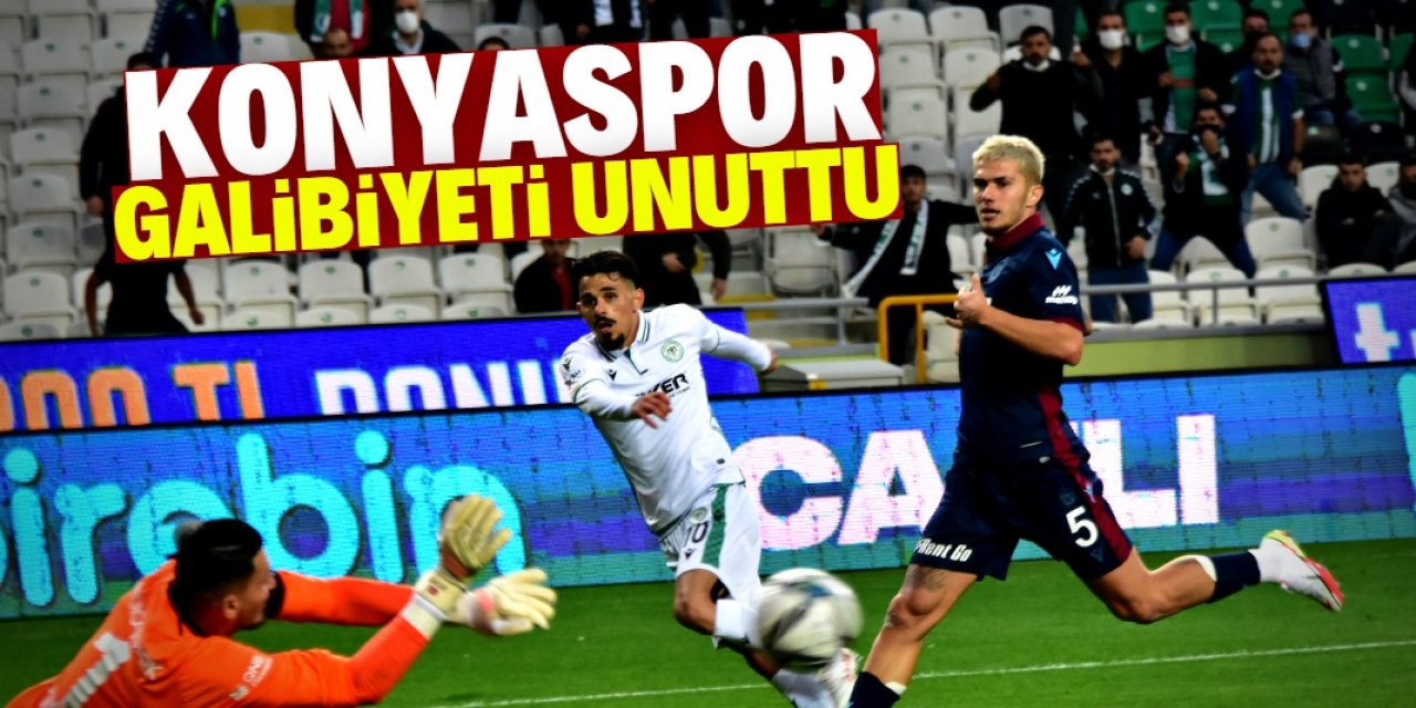 Namağlup Konyaspor galibiyeti unuttu