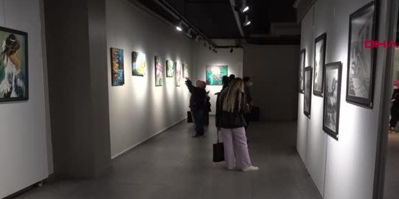 MEDAŞ Sanat Galerisi'nde resim sergisi açıldı