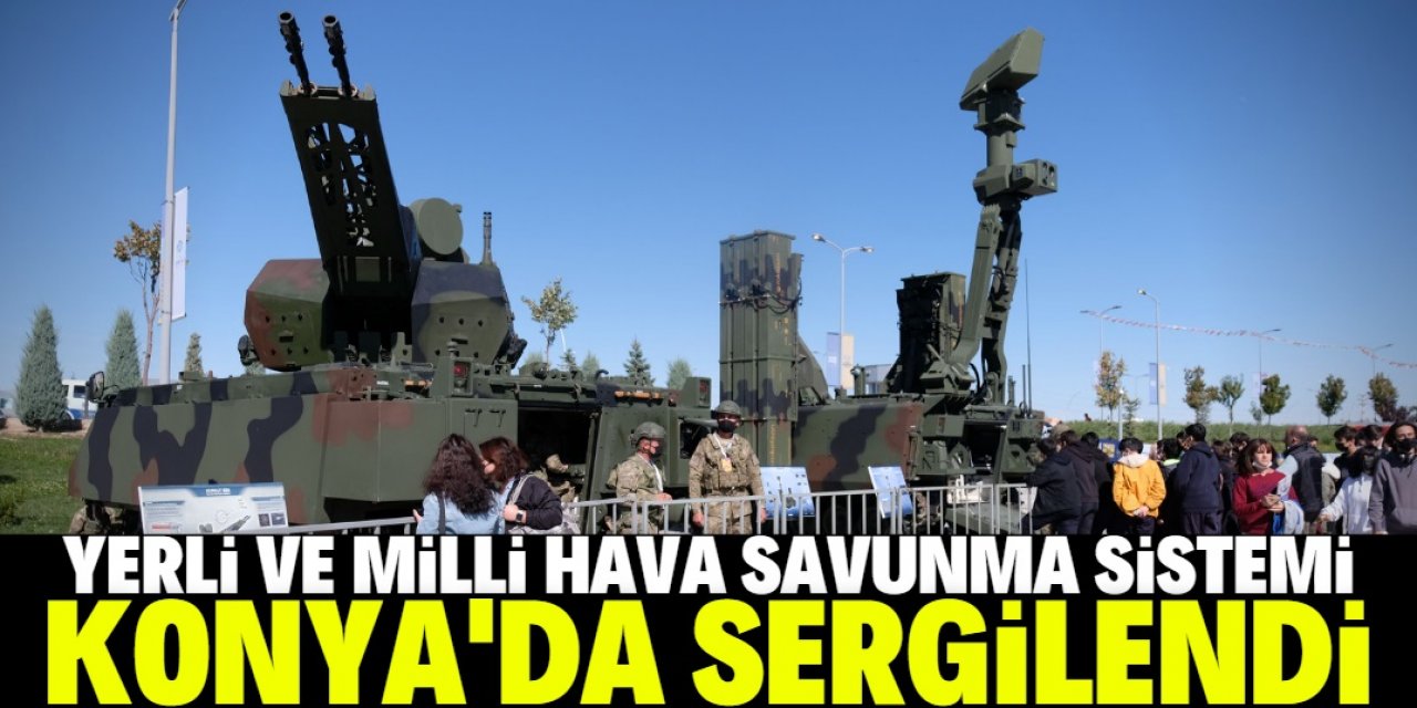 'Hisar A+' Hava Savunma Sistemi Konya'da sergilendi