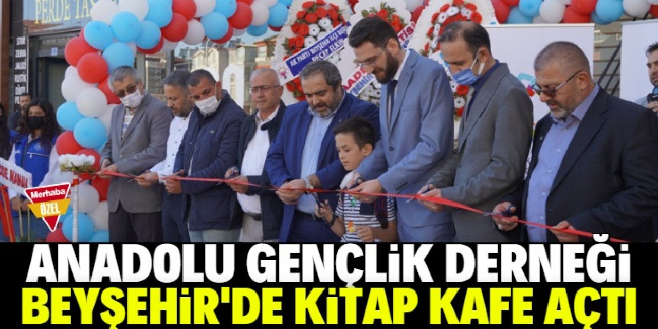 AGD Beyşehir’de kitap kafe açtı