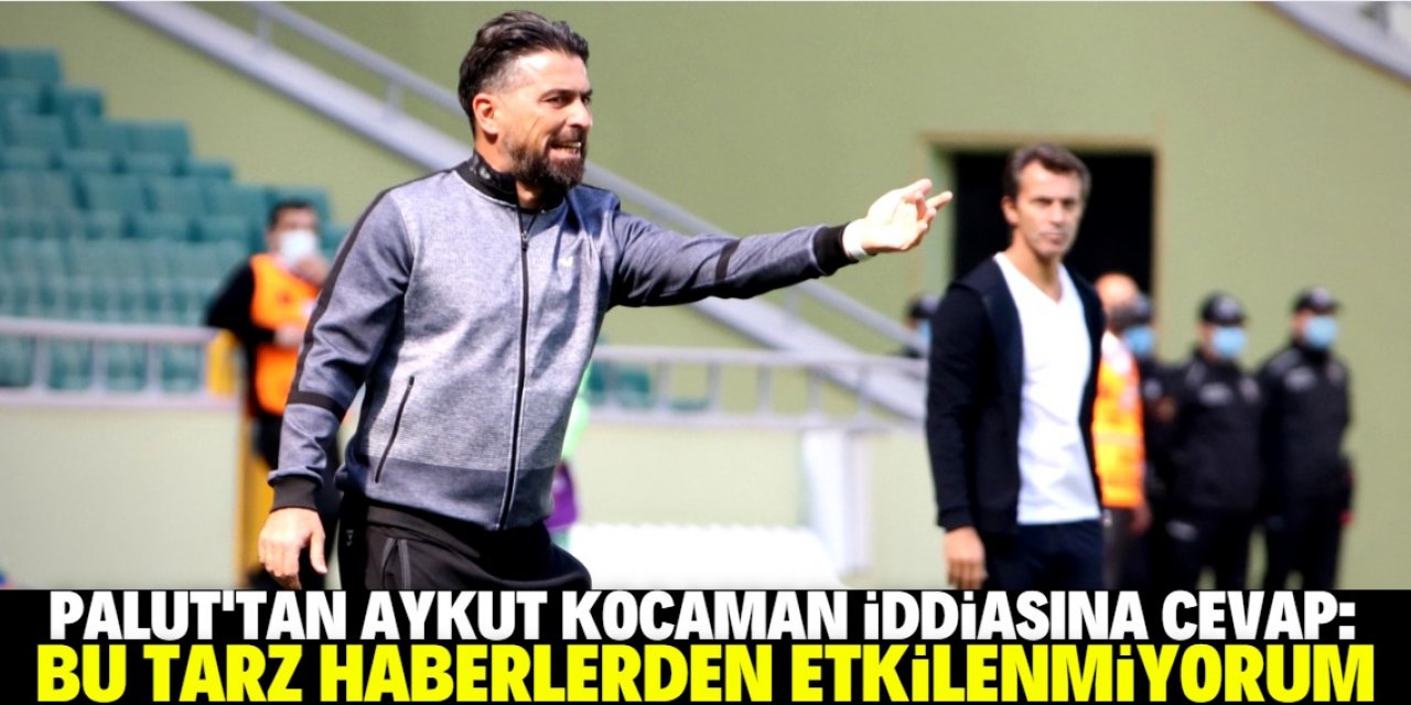 Konyaspor Teknik Direktörü İlhan Palut'tan 'Aykut Kocaman' iddialarıyla ilgili açıklama