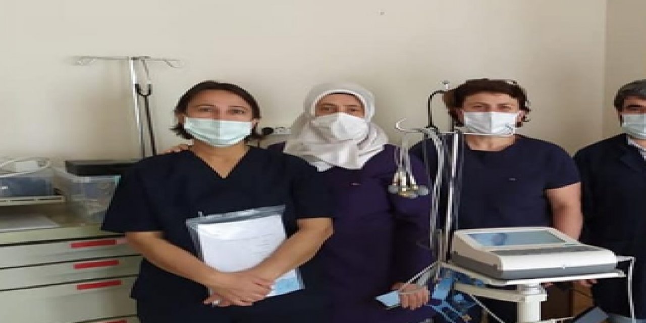 Seydişehir'de hastaneye 4 adet EKG cihazı bağışı yapıldı