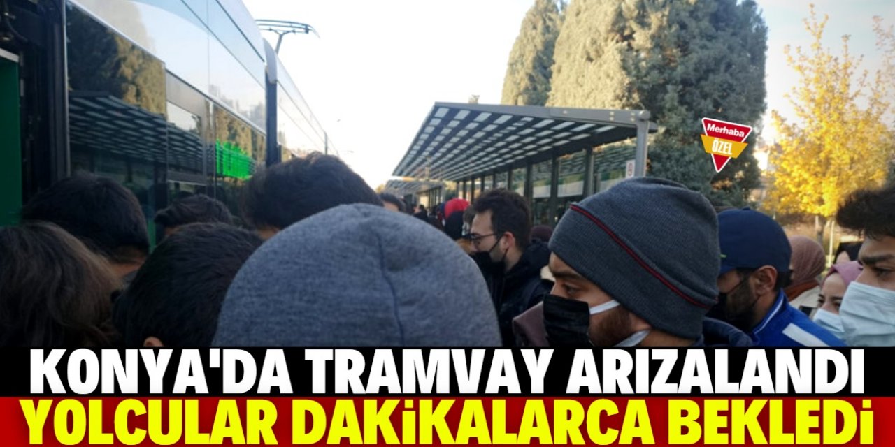 Otogar Tramvay Durağı sabah saatlerinde doldu taştı!