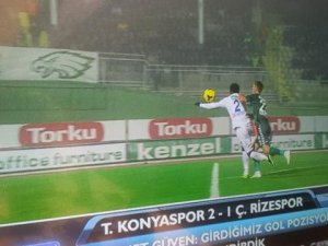 Konyaspor'un penaltısı verilmedi