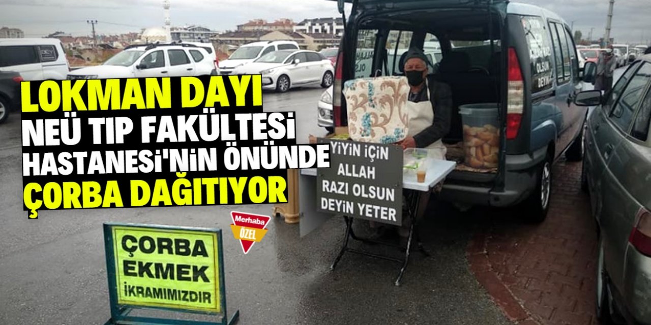 “Çorbacı dayı” yine hayır mesaisinde