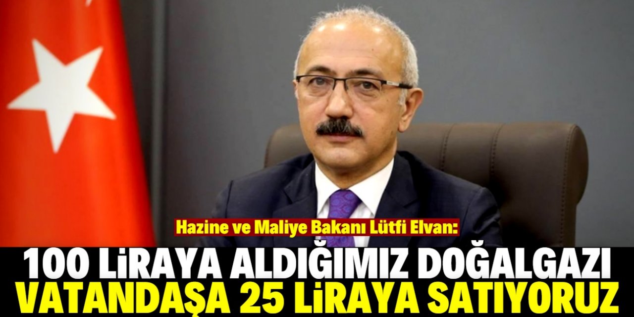 Lütfi Elvan’dan doğalgaz açıklaması