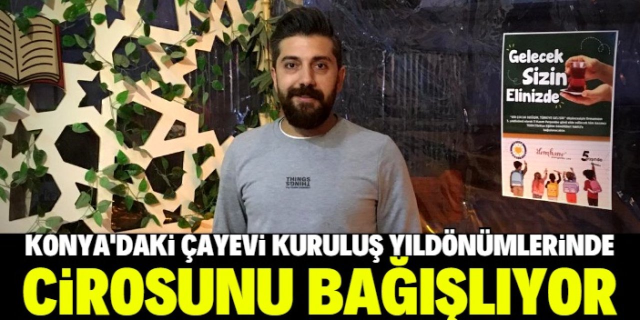 5 yıldır cirosunu bağışlıyor